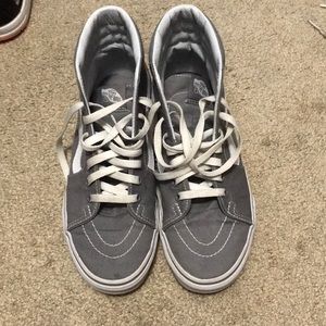 Gray Hightop Vans
